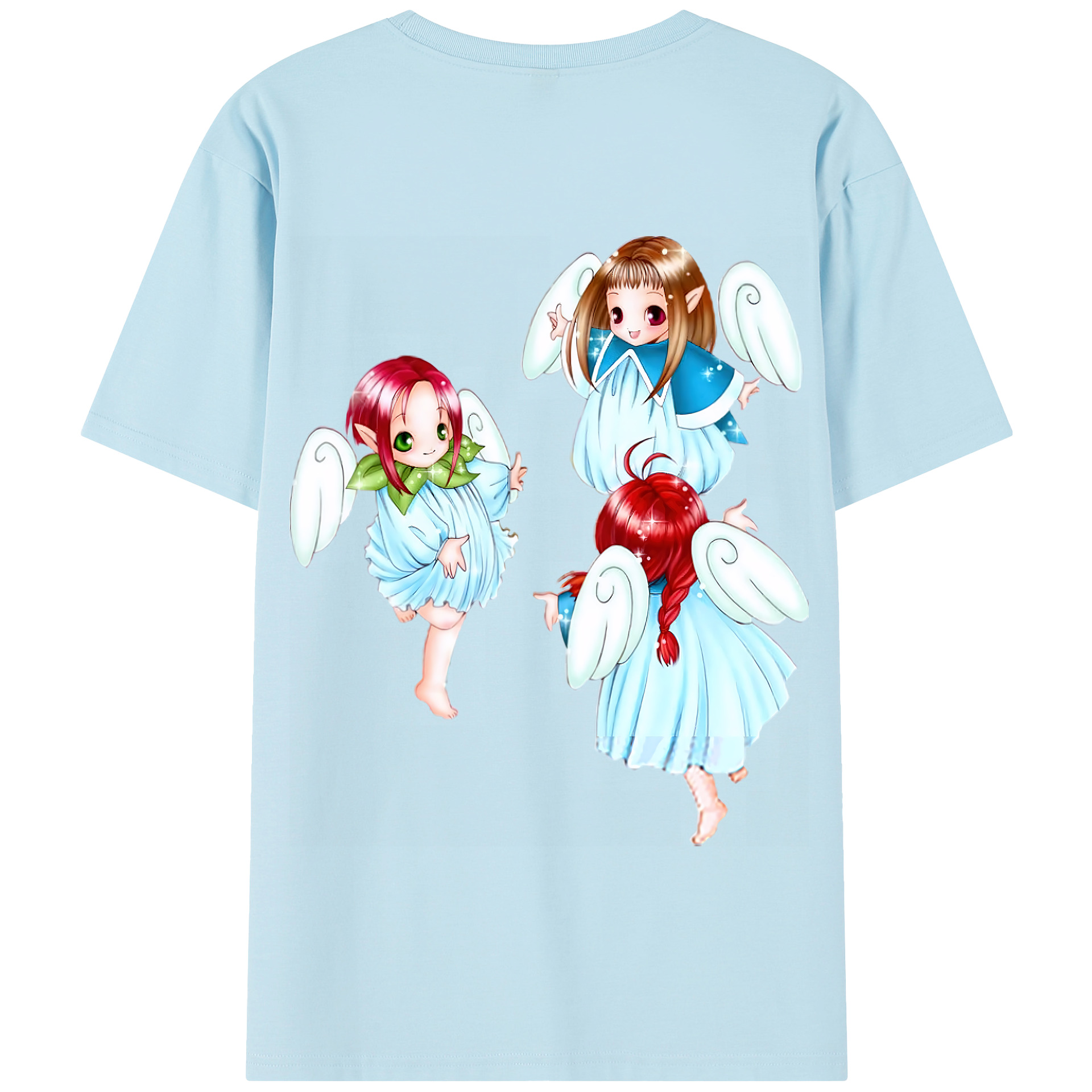 （画像用） 遊☆戯☆王 Yu-Gi-Oh! 綿100％半袖Tシャツ（背面プリント）